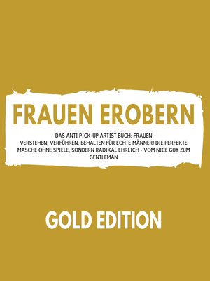 cover image of FRAUEN EROBERN Gold Edition